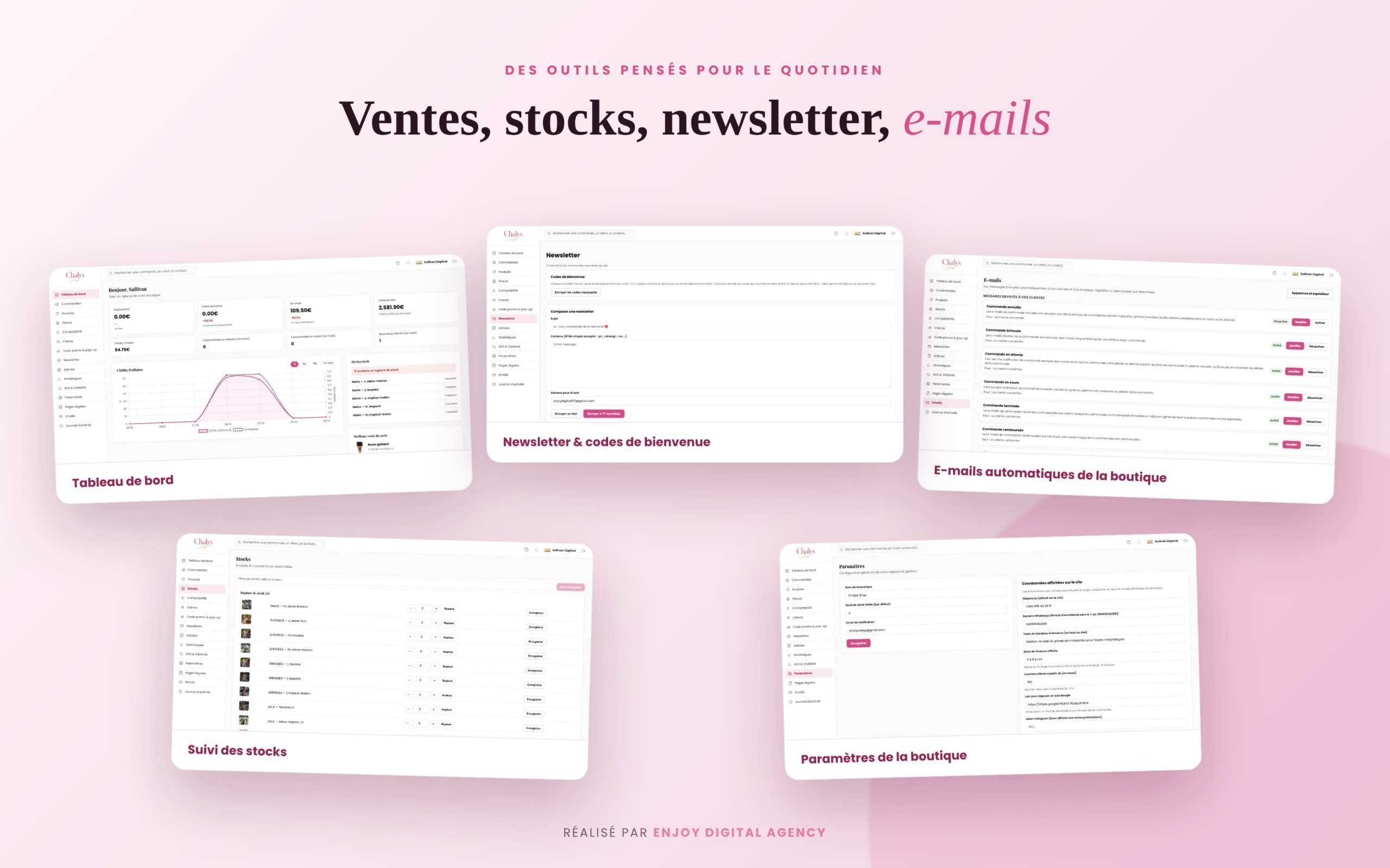Chalys Shop — Mockup 4